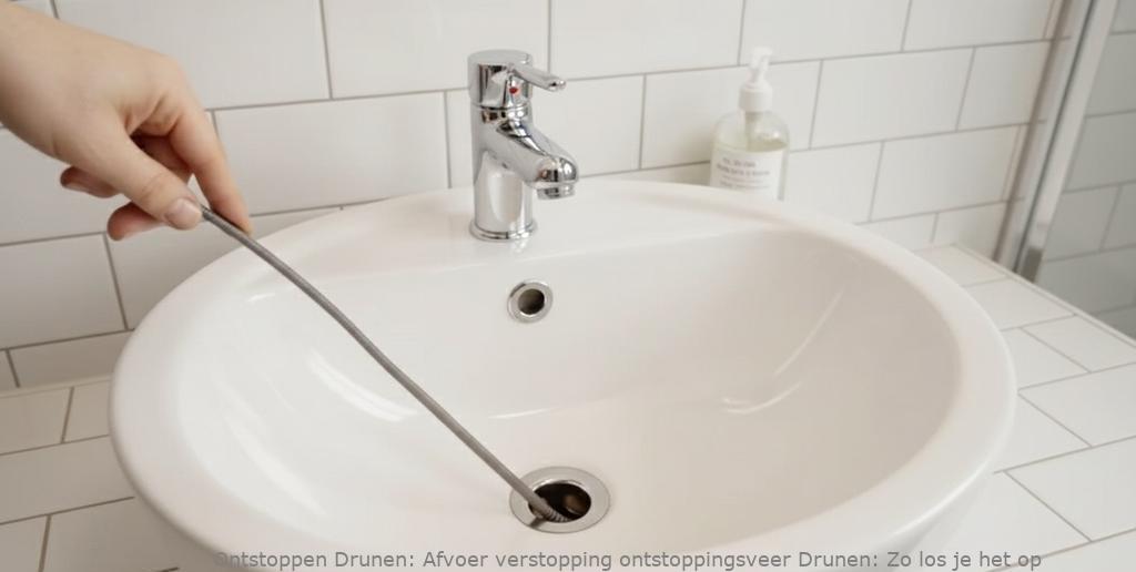 Afvoer verstopping ontstoppingsveer Drunen: Zo los je het op