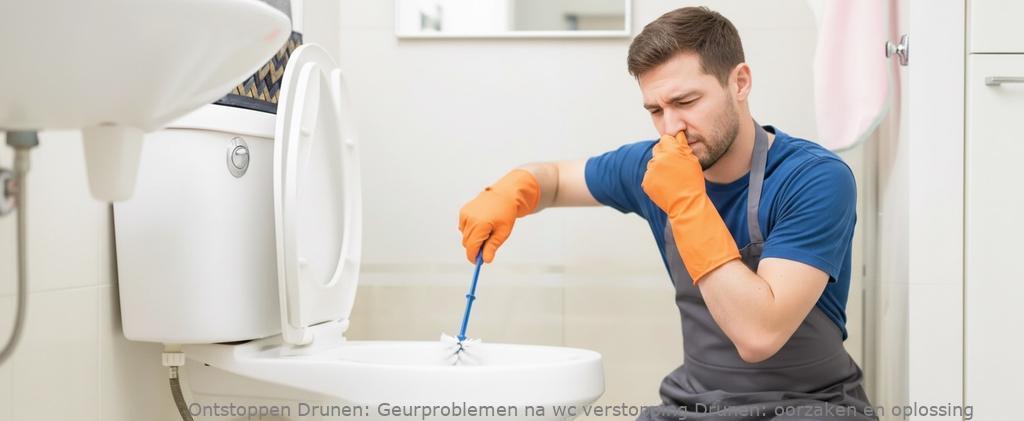 Geurproblemen na wc verstopping Drunen: oorzaken en oplossing