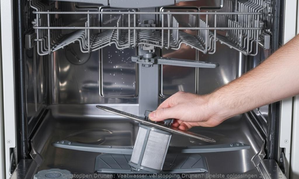 Vaatwasser verstopping Drunen? Snelste oplossingen 24/7