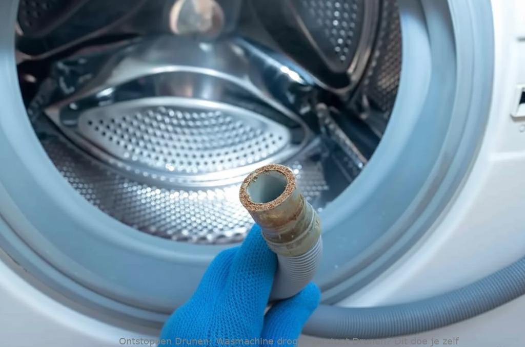 Wasmachine droger verstopt Drunen? Dit doe je zelf